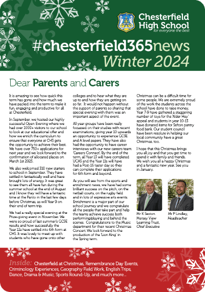 CHS Newsletter Winter 2024 cvr@2x